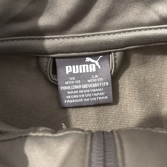 NWT [Puma] 2-Piece Poly Tricot Track Jacket & Joggers Sweatpants Youth M (10/12) - Picture 12 of 12